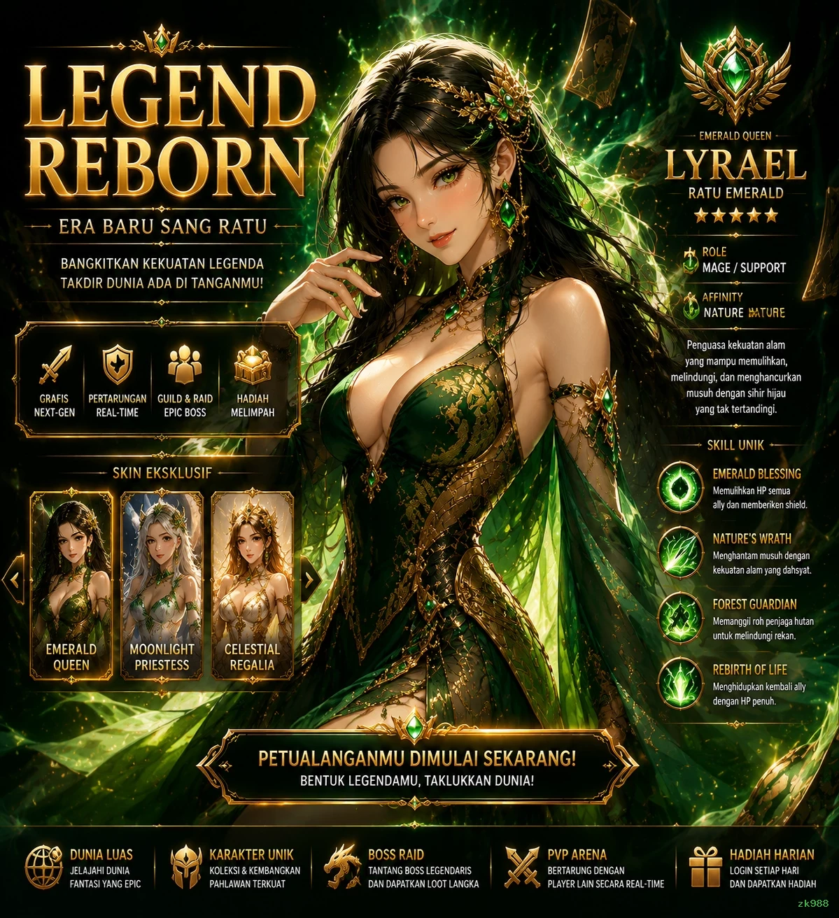 zk988 Platform Game Terpercaya untuk Pemain Indonesia